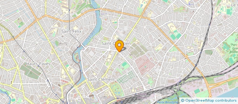 localisation de l'entreprise SCI LE CHALET  NANTES