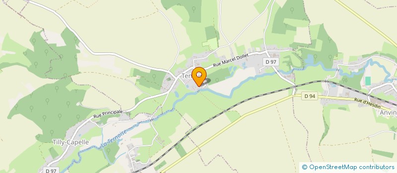 localisation de l'entreprise SCI LE CHALET  TENEUR