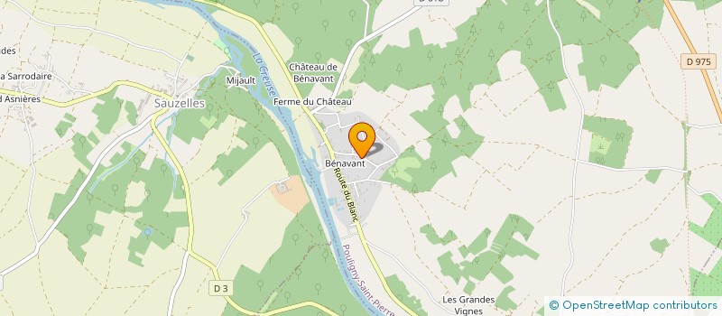 localisation de l'entreprise SCI LE CHALET à CONCREMIERS
