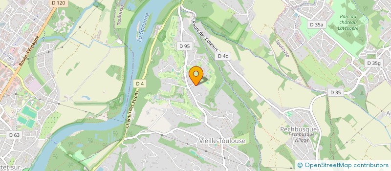 localisation de l'entreprise SCI LE CHALET D'ANTOINE  VIEILLE-TOULOUSE