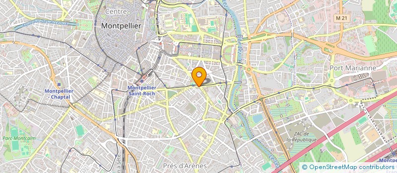 localisation de l'entreprise SCI LE CHALET DES ECRINS à MONTPELLIER