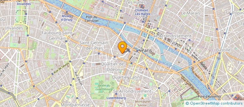 localisation de l'entreprise SCI LE CHALET DES SEPT  PARIS