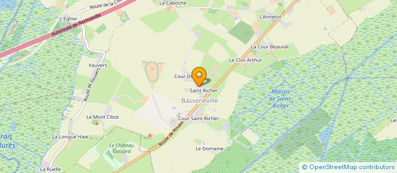 localisation de l'entreprise SCI LE CHALET NORMAND  BASSENEVILLE