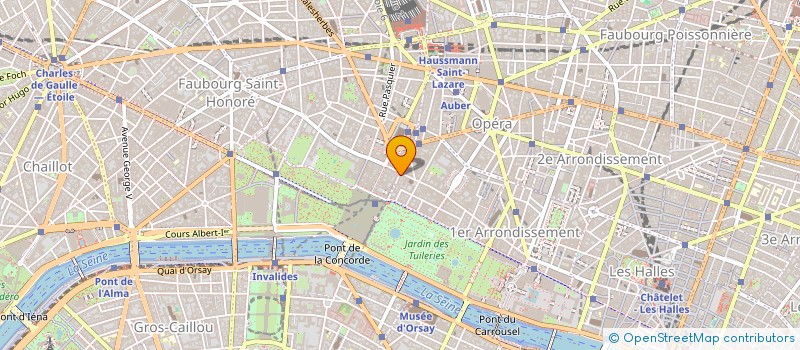 localisation de l'entreprise SCI LE CHAMOIS D OR à PARIS