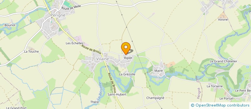 localisation de l'entreprise SCI LE CHAMOUREAU  PERIGNE