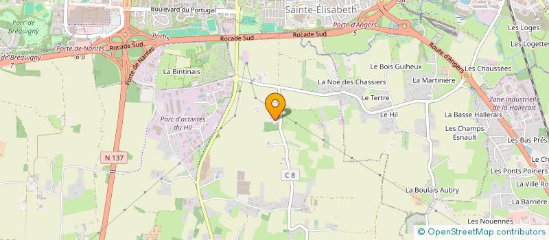 localisation de l'entreprise SCI LE CHAMP D'ETOILES à NOYAL-CHATILLON-SUR-SEICHE