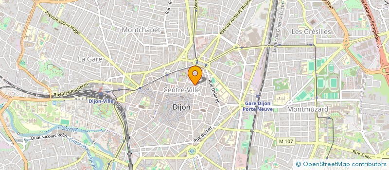 localisation de l'entreprise SCI LE CHAMP DE MARS à DIJON