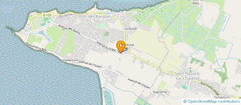 localisation de l'entreprise SCI LE CHAMP DES BARQUES  PORT-DES-BARQUES