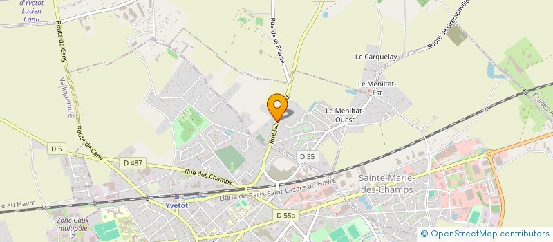 localisation de l'entreprise SCI LE CHAMP MERMOZ à NEVERS