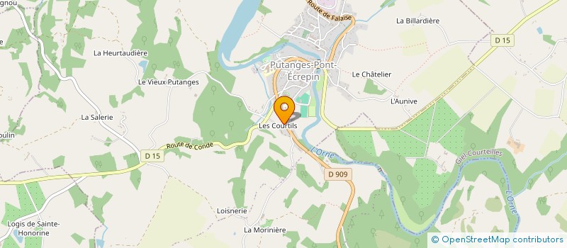 localisation de l'entreprise SCI LE CHAMP RECHAUD à PUTANGES-LE-LAC