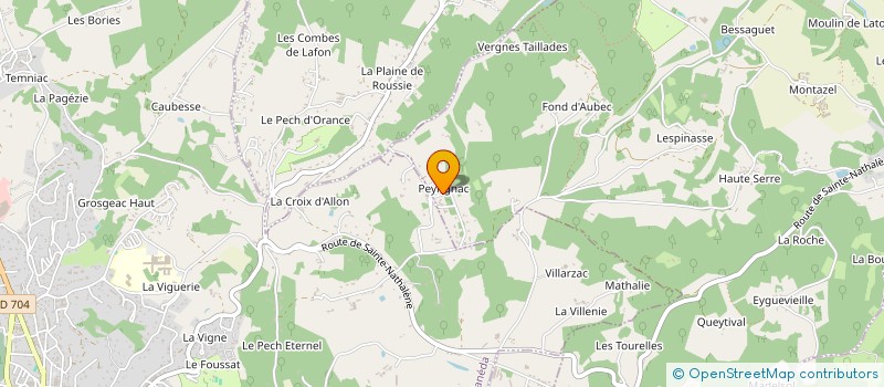localisation de l'entreprise SCI LE CHAMP TOUYER à SAINTE-NATHALENE