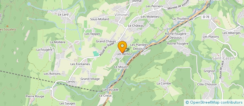 localisation de l'entreprise SCI LE CHAMPCOR  VIMINES