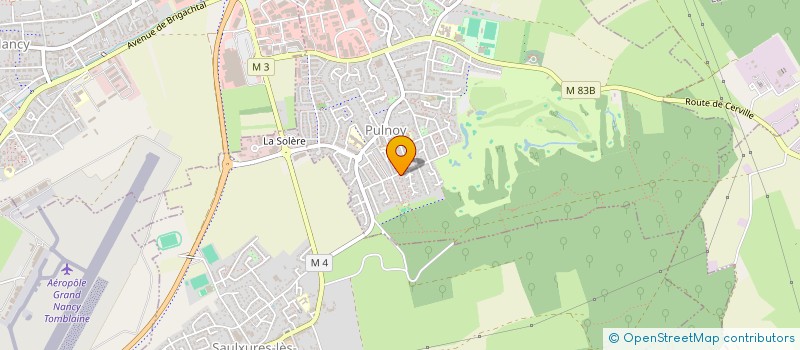 localisation de l'entreprise SCI LE CHANOT  PULNOY