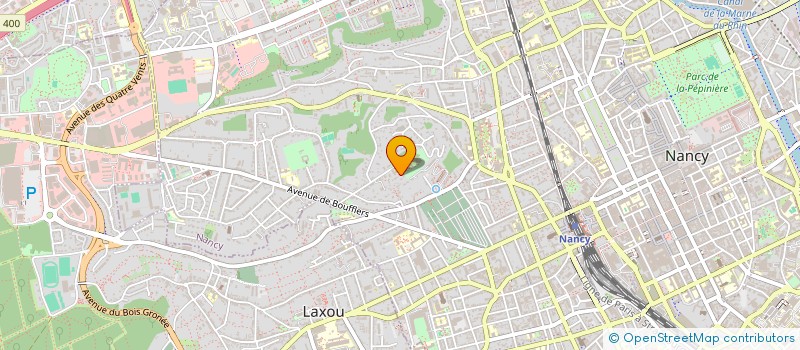 localisation de l'entreprise SCI LE CHANT DES OISEAUX  NANCY