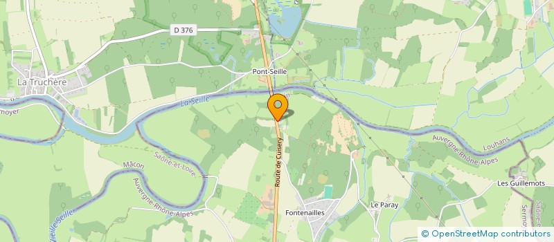 localisation de l'entreprise SCI LE CHANT DU COQ  SERMOYER