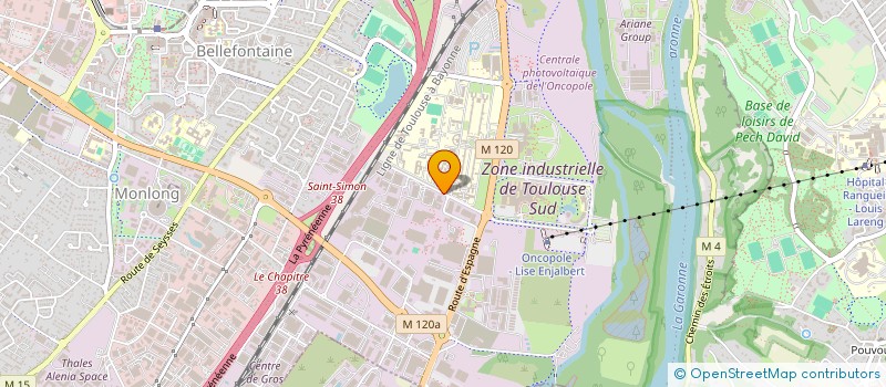 localisation de l'entreprise SCI LE CHAPITRE à TOULOUSE
