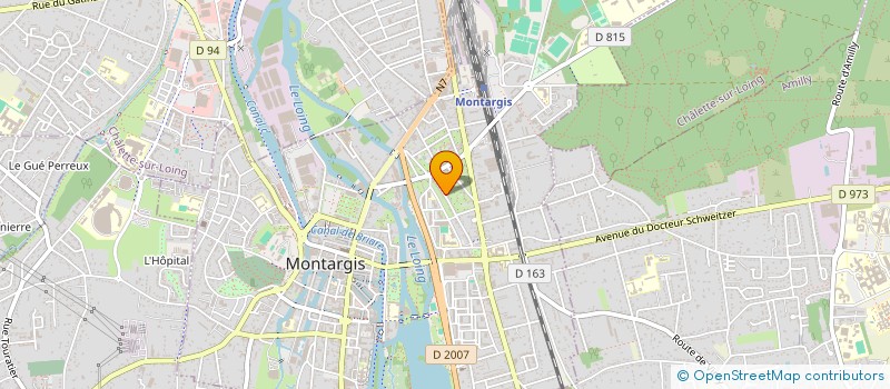localisation de l'entreprise SCI LE CHARME 2 à MONTARGIS