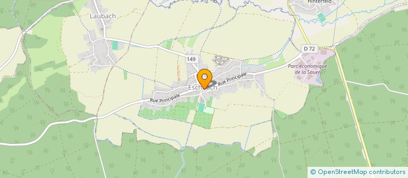 localisation de l'entreprise SCI LE CHARME  FRSCHWILLER