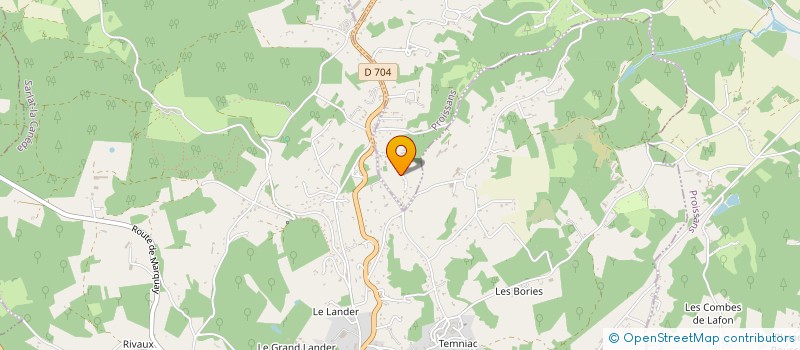 localisation de l'entreprise SCI LE CHARME à SARLAT-LA-CANEDA