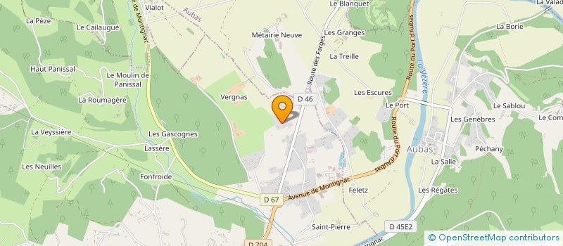 localisation de l'entreprise SCI LE CHARMONT DOWDALL à MONTIGNAC-LASCAUX