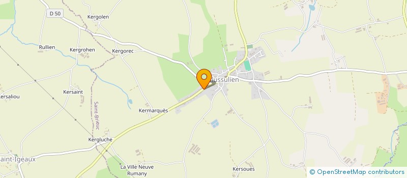 localisation de l'entreprise SCI LE CHAT BOTTE  CORLAY