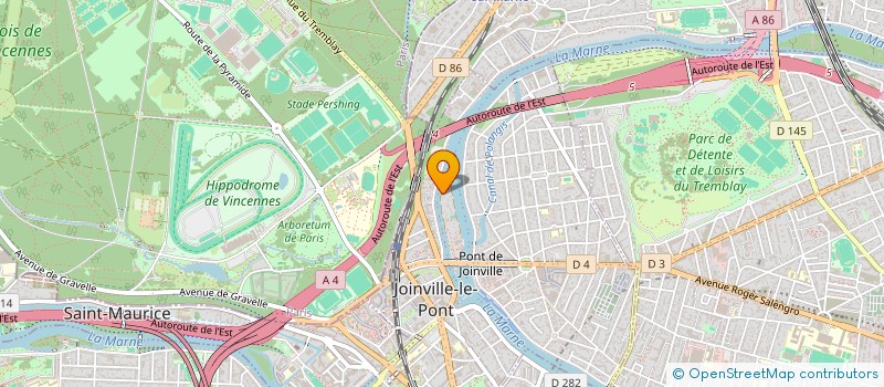 localisation de l'entreprise SCI LE CHAT BOTTE à JOINVILLE-LE-PONT
