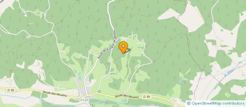 localisation de l'entreprise SCI LE CHAT DE COUTOU  SOURZAC