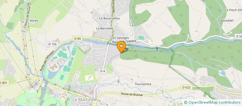 localisation de l'entreprise SCI LE CHAT'HOME  CASTRES