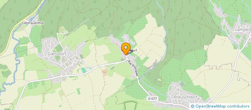 localisation de l'entreprise SCI LE CHATEAU  GRSDORF