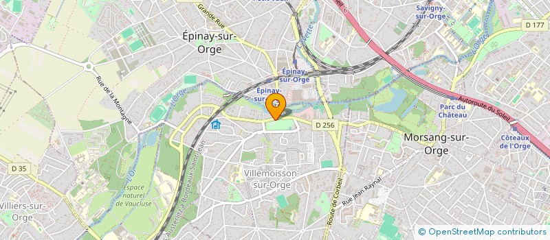 localisation de l'entreprise SCI LE CHATEAU à VILLEMOISSON-SUR-ORGE