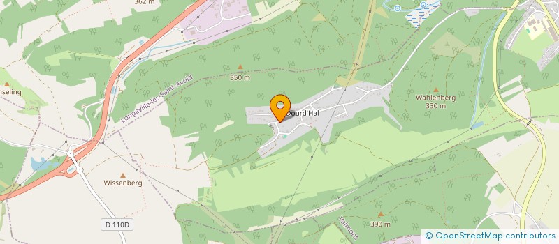 localisation de l'entreprise SCI LE CHATEAU  SAINT-AVOLD