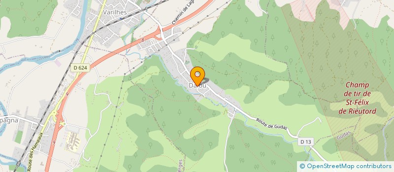 localisation de l'entreprise SCI LE CHATEAU à DALOU