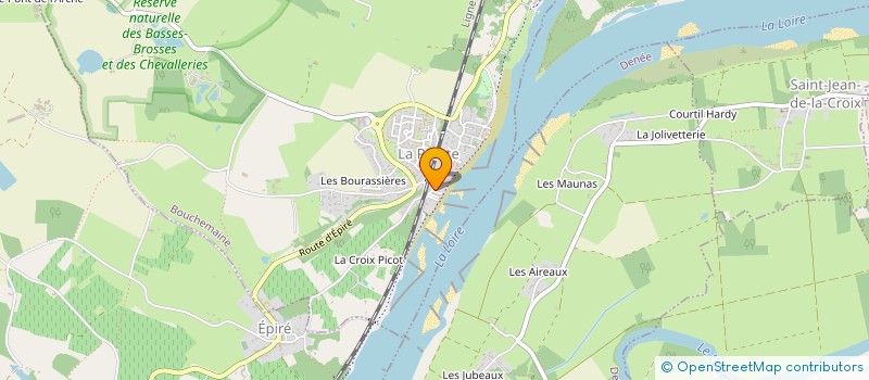 localisation de l'entreprise SCI LE CHATEAU  BOUCHEMAINE