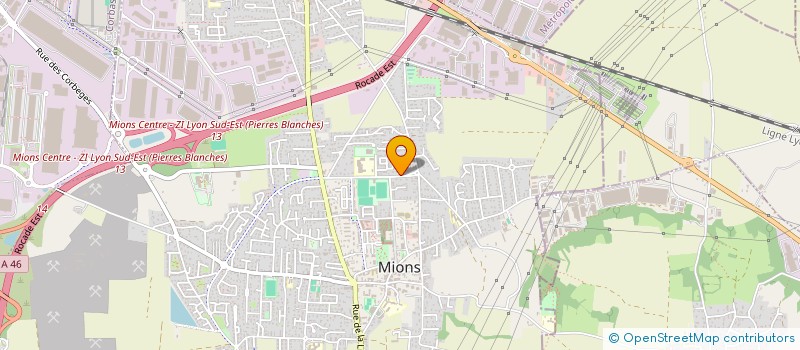 localisation de l'entreprise SCI LE CHATEAU  MIONS