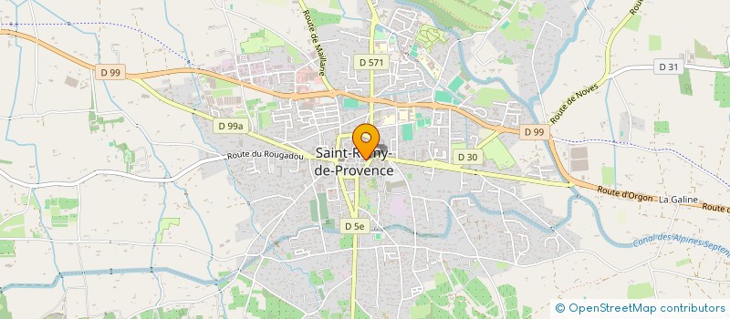 localisation de l'entreprise SCI LE CHATEAU  SAINT-REMY-DE-PROVENCE