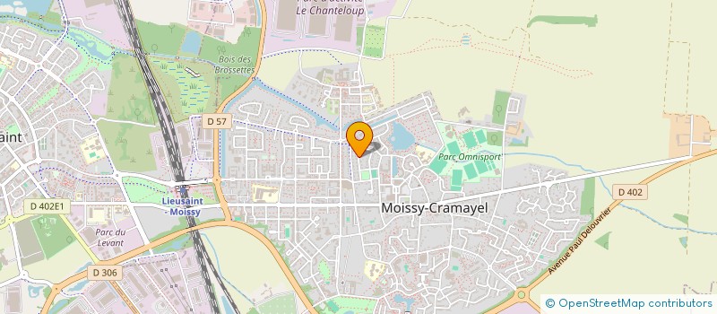 localisation de l'entreprise SCI LE CHATEAU D'EAU à MOISSY-CRAMAYEL