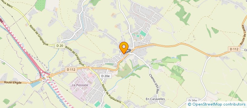 localisation de l'entreprise SCI LE CHATEAU DE VERFEIL  VERFEIL