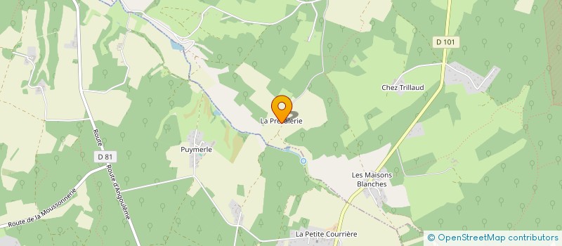 localisation de l'entreprise SCI LE CHATEAU DES BARONS  TORSAC