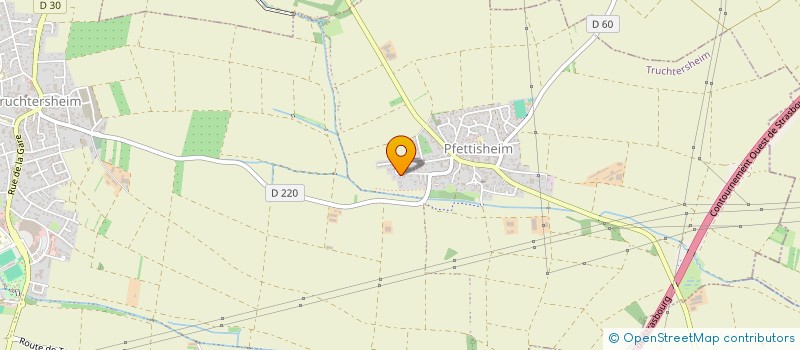 localisation de l'entreprise SCI LE CHATEAU OMG  TRUCHTERSHEIM