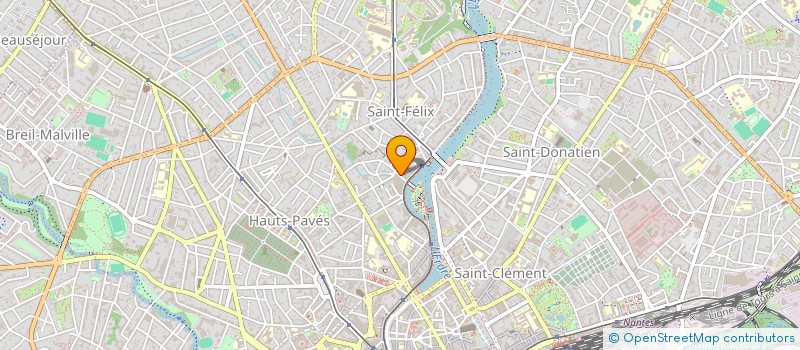 localisation de l'entreprise SCI LE CHATEAULIN à NANTES