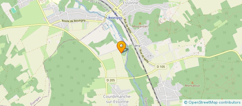 localisation de l'entreprise SCI LE CHATELAIN  COURDIMANCHE-SUR-ESSONNE