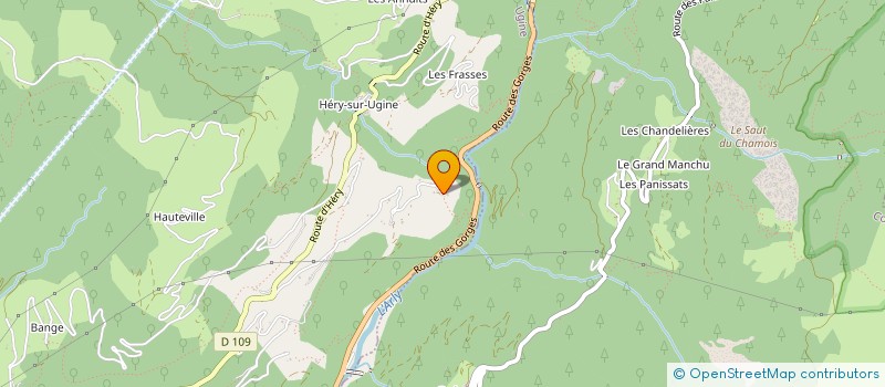 localisation de l'entreprise SCI LE CHATELARD  UGINE