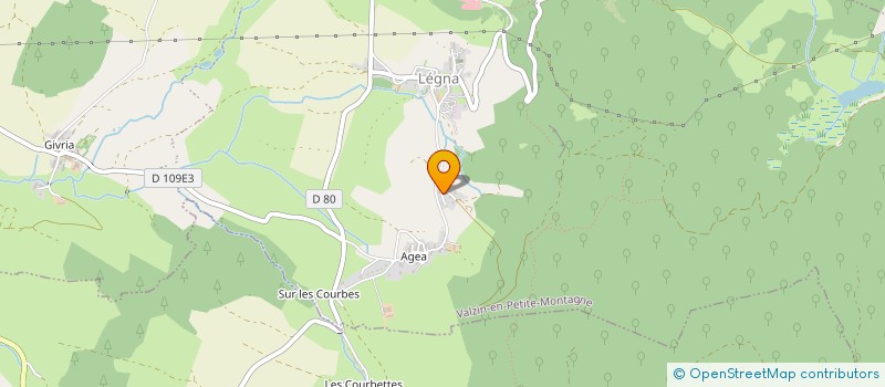 localisation de l'entreprise SCI LE CHATELET  VALZIN EN PETITE MONTAGNE