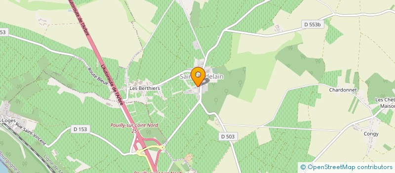 localisation de l'entreprise SCI LE CHATELET DAGUENEAU à SAINT-ANDELAIN