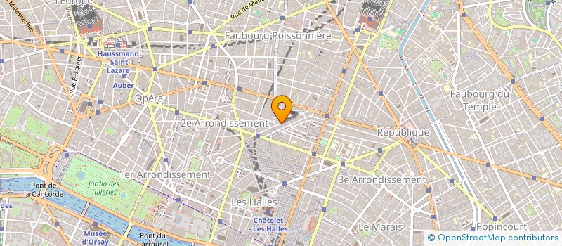 localisation de l'entreprise SCI LE CHATELIER  PARIS