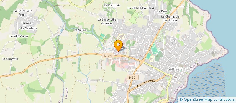 localisation de l'entreprise SCI LE CHATELLIER  CANCALE