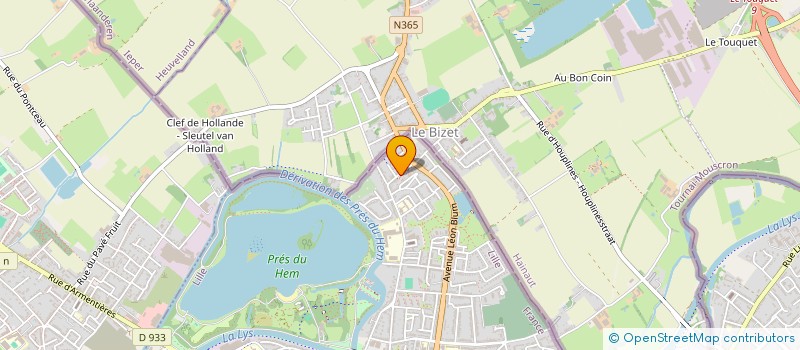 localisation de l'entreprise SCI LE CHAUFFOIR  ARMENTIERES