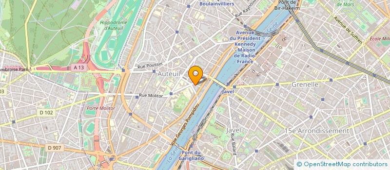 localisation de l'entreprise SCI LE CHEBEA  PARIS