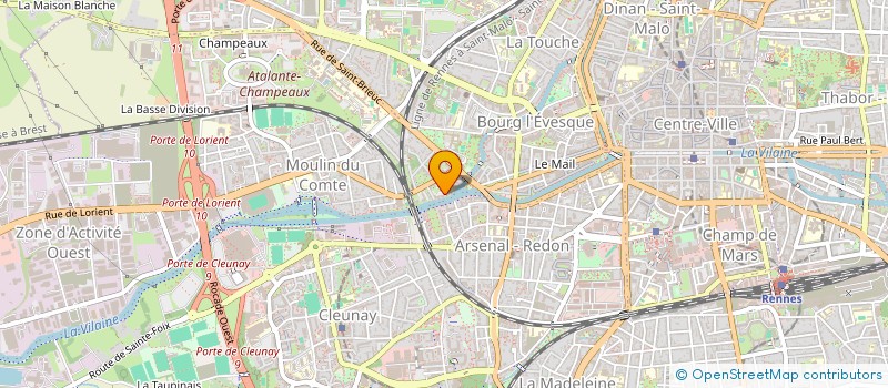 localisation de l'entreprise SCI LE CHELSEA à RENNES