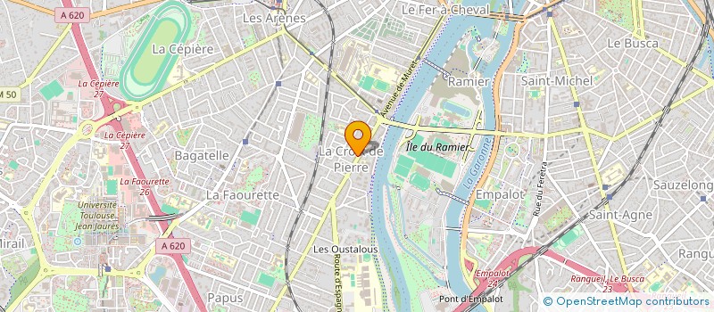 localisation de l'entreprise SCI LE CHEMIN DE LA FONTAINE  TOULOUSE